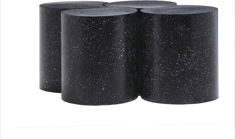 Meridian Dimple Black Coffee Table IMAGE 3