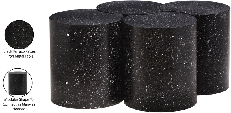 Meridian Dimple Black Coffee Table IMAGE 5
