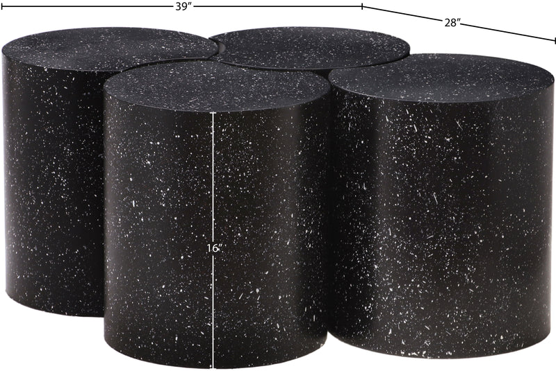 Meridian Dimple Black Coffee Table IMAGE 6