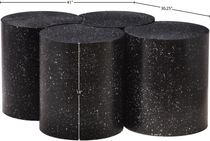 Meridian Dimple Black Coffee Table IMAGE 6