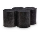 Meridian Dimple Black Coffee Table IMAGE 1