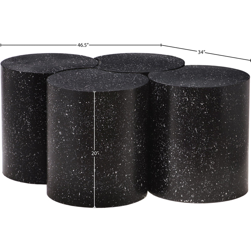 Meridian Dimple Black Coffee Table IMAGE 6