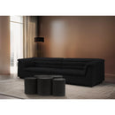 Meridian Dimple Black Coffee Table IMAGE 2