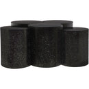 Meridian Dimple Black Coffee Table IMAGE 3