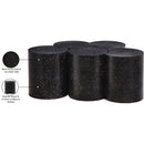 Meridian Dimple Black Coffee Table IMAGE 5
