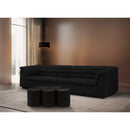 Meridian Dimple Black Coffee Table IMAGE 2