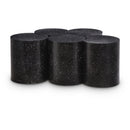 Meridian Dimple Black Coffee Table IMAGE 1