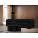 Meridian Dimple Black Coffee Table IMAGE 2