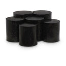 Meridian Dimple Black Coffee Table IMAGE 1