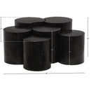 Meridian Dimple Black Coffee Table IMAGE 6