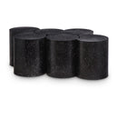 Meridian Dimple Black Coffee Table IMAGE 1