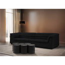 Meridian Dimple Black Coffee Table IMAGE 2