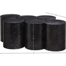 Meridian Dimple Black Coffee Table IMAGE 6