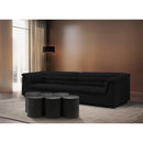 Meridian Dimple Black Coffee Table IMAGE 2
