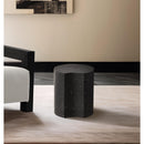 Meridian Dimple Black End Table IMAGE 2
