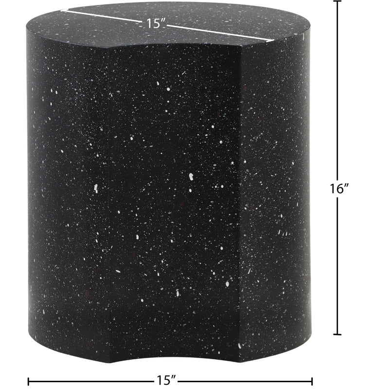 Meridian Dimple Black End Table IMAGE 6