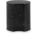 Meridian Dimple Black End Table IMAGE 1