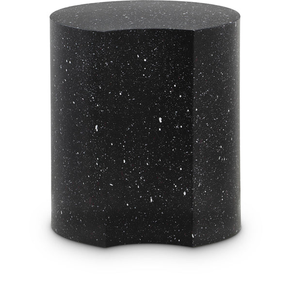 Meridian Dimple Black End Table IMAGE 1