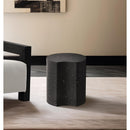 Meridian Dimple Black End Table IMAGE 2