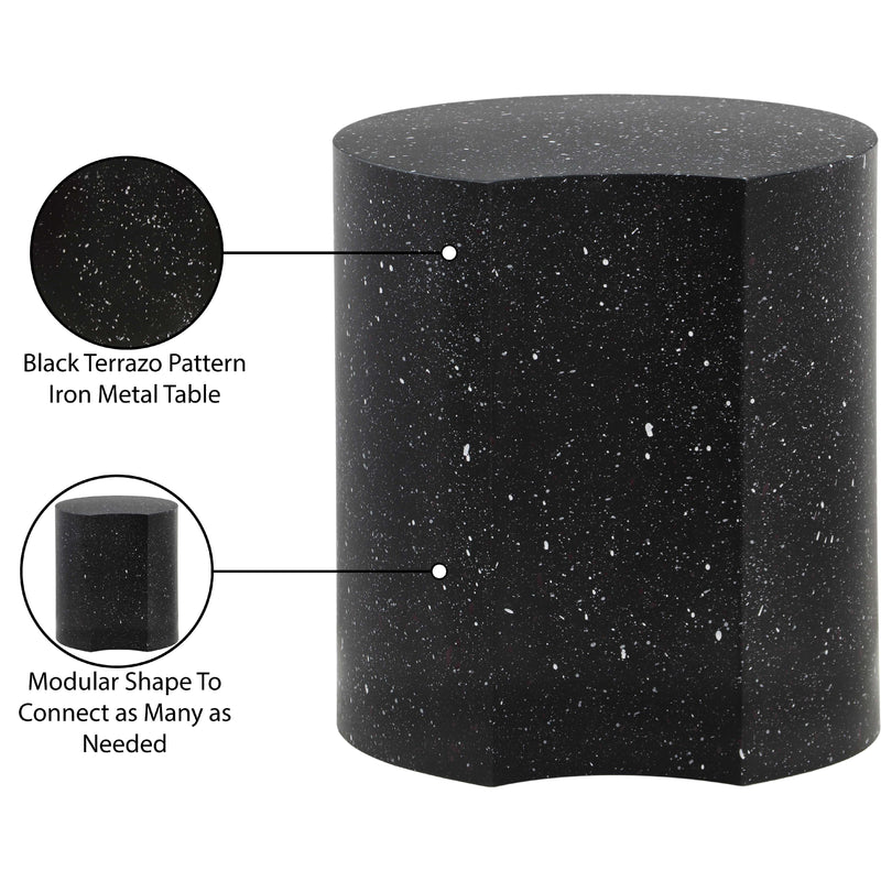 Meridian Dimple Black End Table IMAGE 5