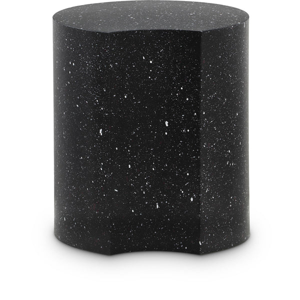 Meridian Dimple Black End Table IMAGE 1