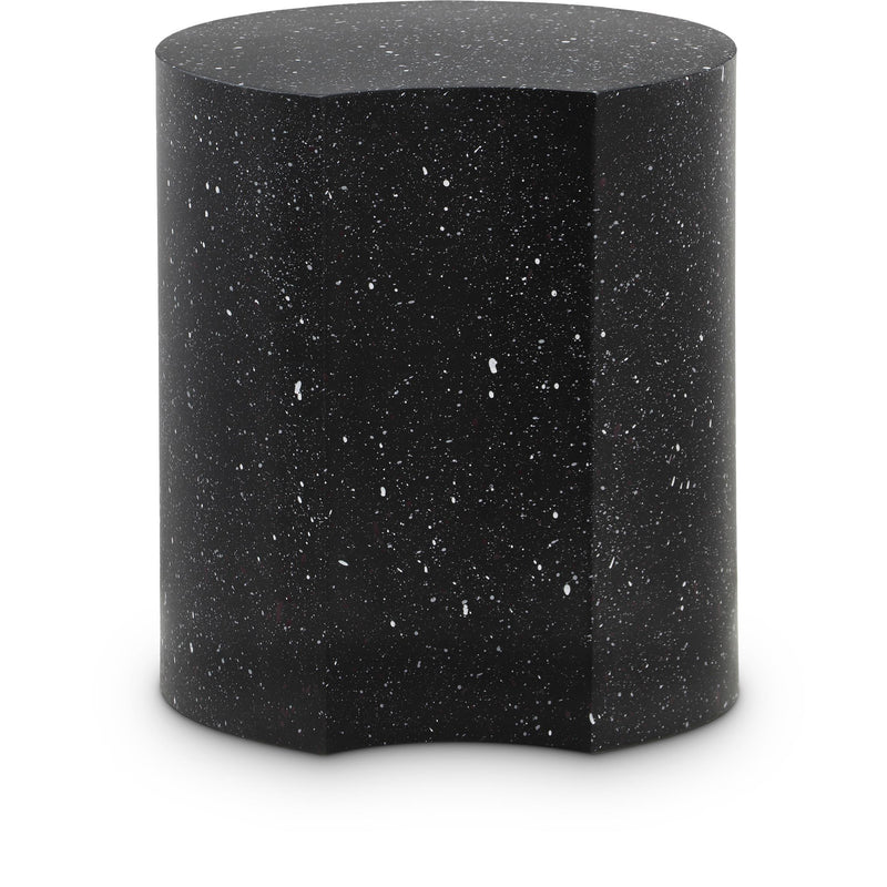 Meridian Dimple Black End Table IMAGE 1