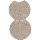 Meridian Dimple Taupe End Table IMAGE 4