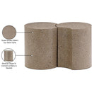 Meridian Dimple Taupe End Table IMAGE 5