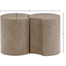 Meridian Dimple Taupe End Table IMAGE 6