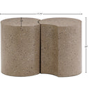 Meridian Dimple Taupe End Table IMAGE 6