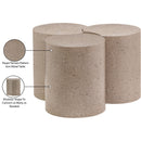 Meridian Dimple Taupe Coffee Table IMAGE 4