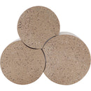 Meridian Dimple Taupe Coffee Table IMAGE 4