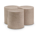 Meridian Dimple Taupe Coffee Table IMAGE 1