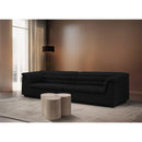 Meridian Dimple Taupe Coffee Table IMAGE 2