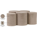 Meridian Dimple Taupe Coffee Table IMAGE 5