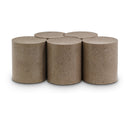 Meridian Dimple Taupe Coffee Table IMAGE 1