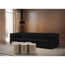 Meridian Dimple Taupe Coffee Table IMAGE 2