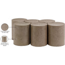 Meridian Dimple Taupe Coffee Table IMAGE 5