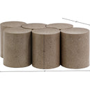 Meridian Dimple Taupe Coffee Table IMAGE 6