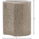 Meridian Dimple Taupe End Table IMAGE 6
