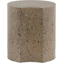 Meridian Dimple Taupe End Table IMAGE 3