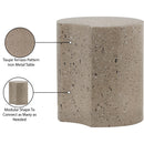 Meridian Dimple Taupe End Table IMAGE 5