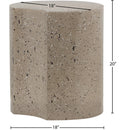 Meridian Dimple Taupe End Table IMAGE 6