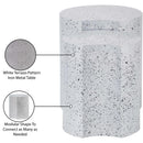 Meridian Dimple White End Table IMAGE 5