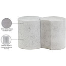 Meridian Dimple White End Table IMAGE 5