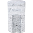 Meridian Dimple White End Table IMAGE 3