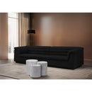 Meridian Dimple White End Table IMAGE 2