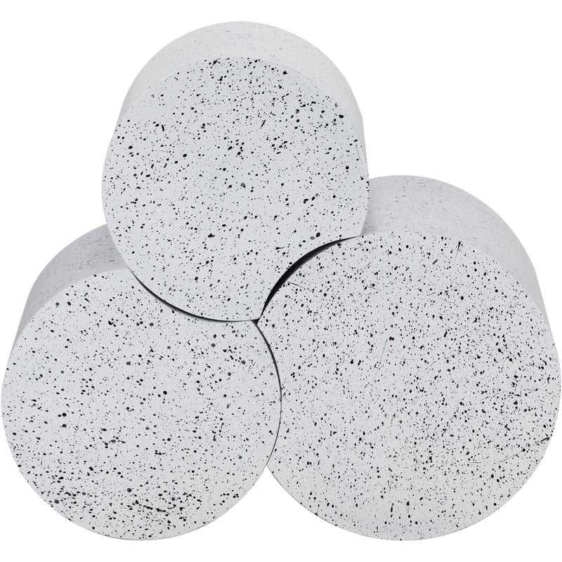 Meridian Dimple White End Table IMAGE 3
