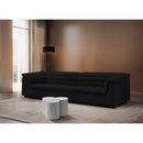 Meridian Dimple White Coffee Table IMAGE 2