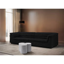 Meridian Dimple White Coffee Table IMAGE 2